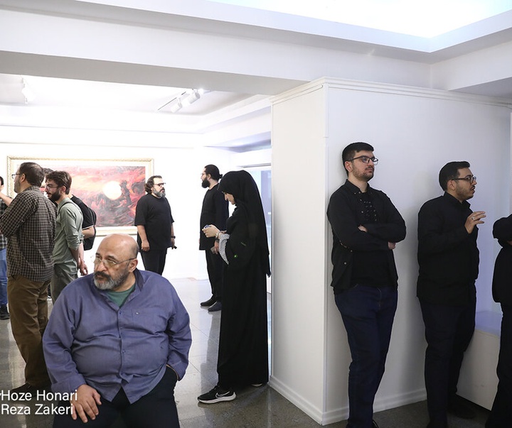 گالری افتتاحیه مجلس اول از نمایشگاه گروهی «روضه بهشت» با موضوع نقاشی
