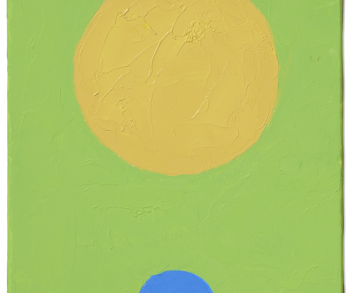 گالری نقاشی‌های انتزاعی اتل عدنان هنرمند لبنانی آمریکایی