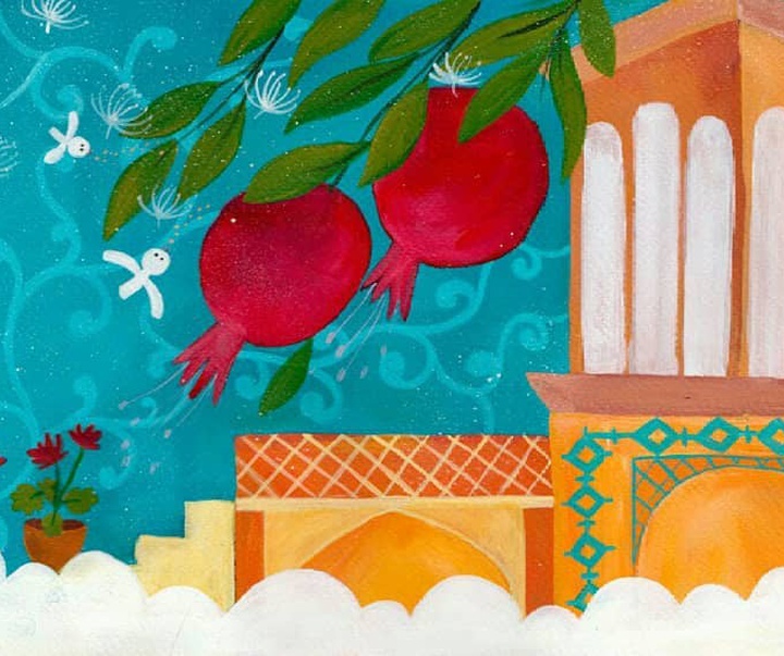 گالری آثار تصویر سازی طاهره شمسی