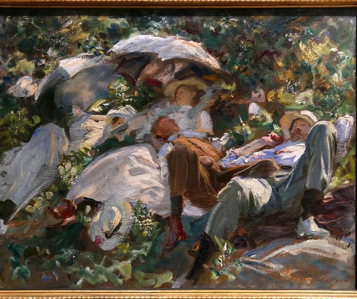 گالری نقاشی های جان سینگر سارجنت از آمریکا