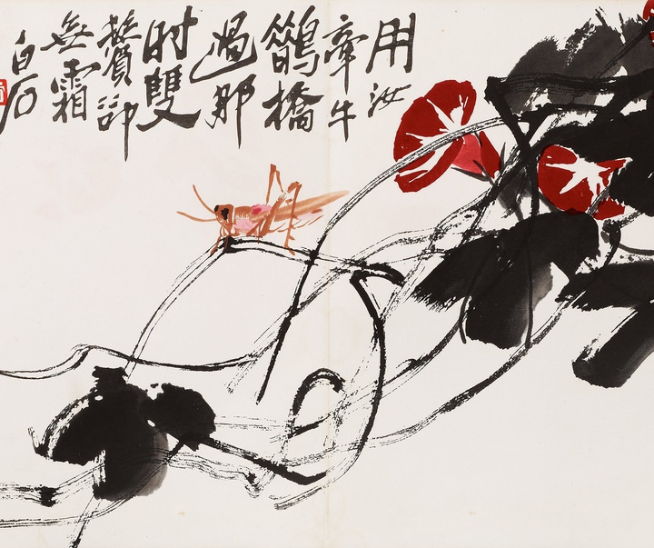 گالری آثار نقاشی های سنتی چی بایشی از چین