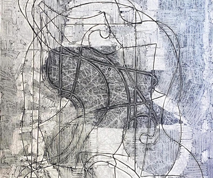 گالری آثار گرافیک فرانک استلا از آمریکا