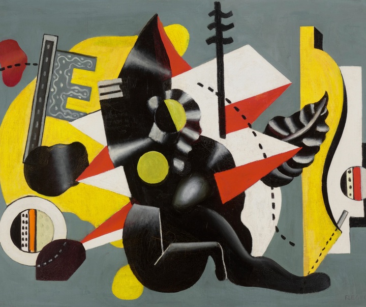 گالری آثار نقاشی فرناند لژه از فرانسه