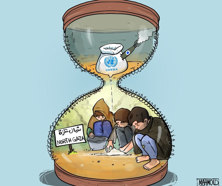 گالری آثار کارتون محمود عباس از فلسطین