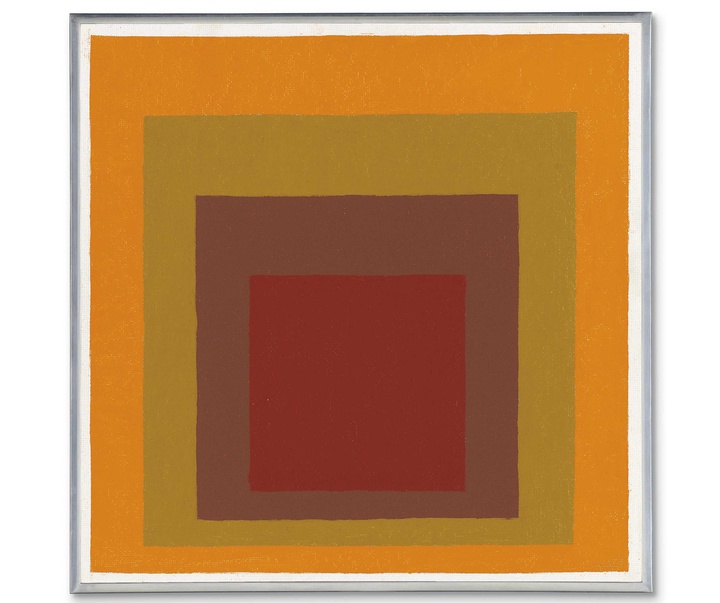 گالری منتخبی از مربع‌های رنگی یوزف آلبرز از آلمان