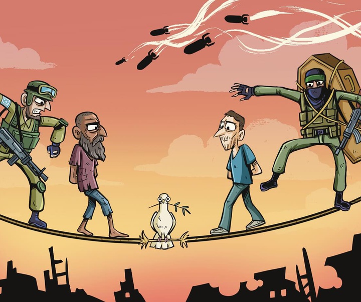 گالری آثار کارتون و کاریکاتور لاتراش یاسین از فرانسه