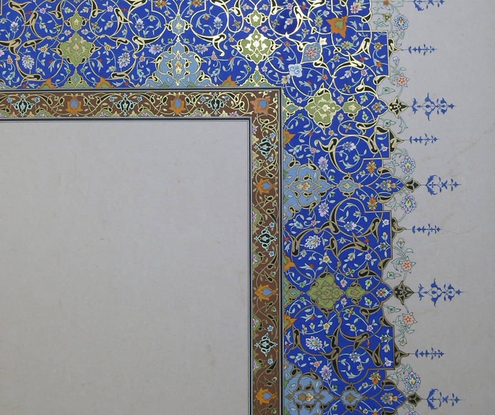 گالری آثار نگارگری شیدا گرایلی از ایران