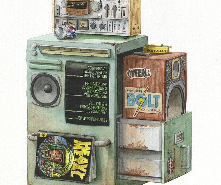 گالری آثار نقاشی آلوارو نادئو از برزیل