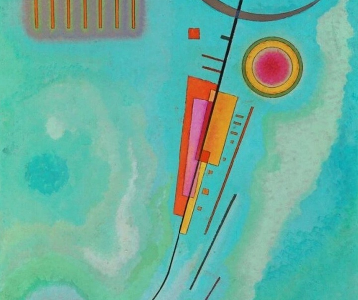 گالری آثار نقاشی واسیلی کاندینسکی از روسیه