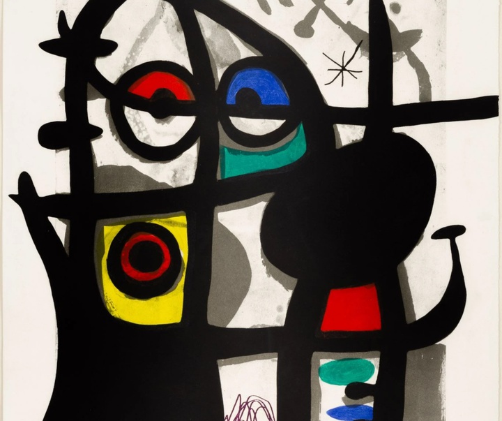 گالری آثار نقاشی خوان میرو از اسپانیا