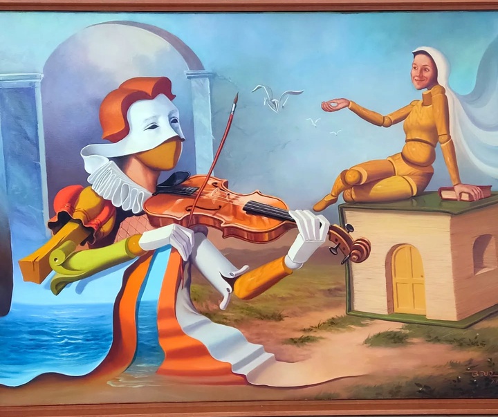 گالری آثار تصویرسازی برگ اولیویرا از برزیل