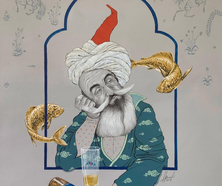 گالری تصویرسازی های حماد جوادزاده از ایران