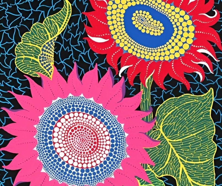 گالری آثار نقاشی و حجم یایویی کوساما از ژاپن