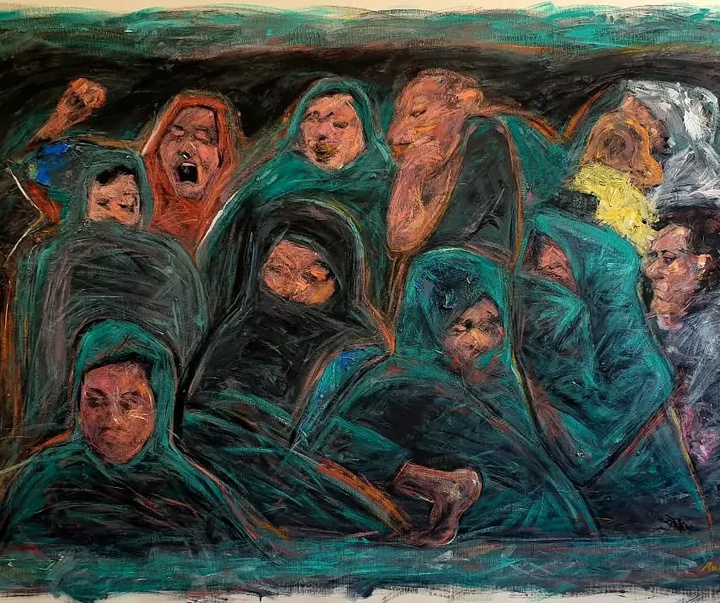 گالری نقاشی های علی رحیمی از افغانستان