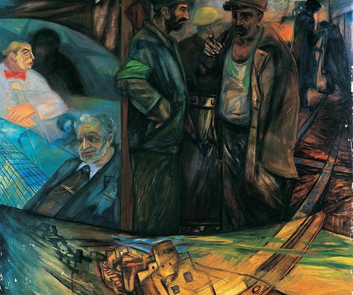 گالری نقاشی های مرتضی اسدی از ایران