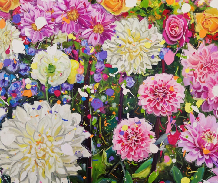 گالری آثار نقاشی انجی رایت از بریتانیا