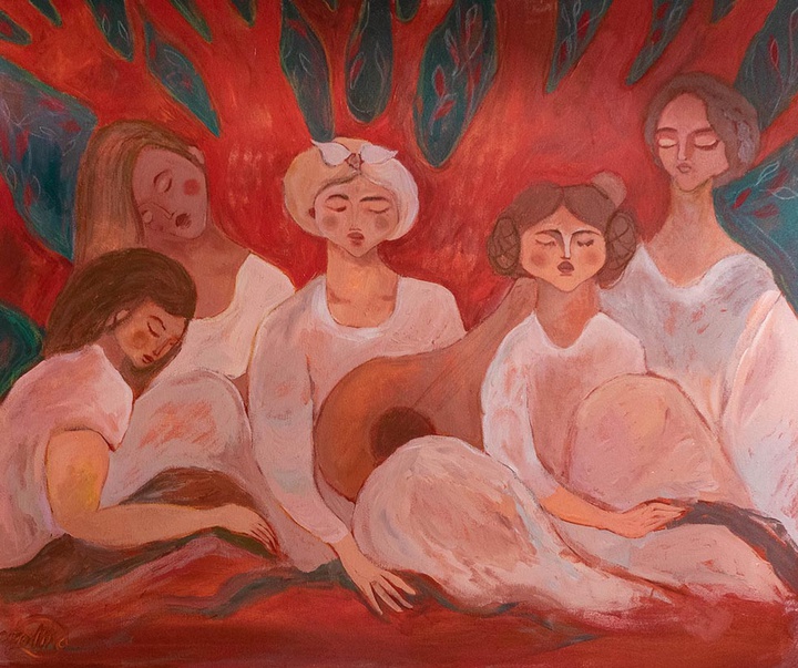 گالری نقاشی های داشا پوگودینا از اوکراین