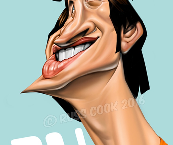 johan cruyff cruijff caricature russ cook funny digital portrait