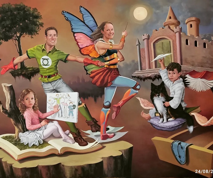 گالری آثار تصویرسازی برگ اولیویرا از برزیل