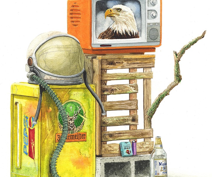 گالری آثار نقاشی آلوارو نادئو از برزیل