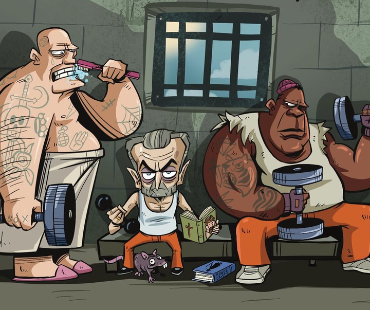 گالری آثار کارتون و کاریکاتور لاتراش یاسین از فرانسه