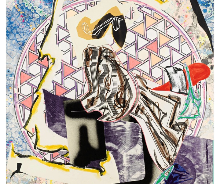 گالری آثار گرافیک فرانک استلا از آمریکا