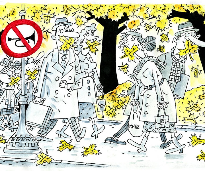 گالری کارتون های اولگ گوتسول از اوکراین