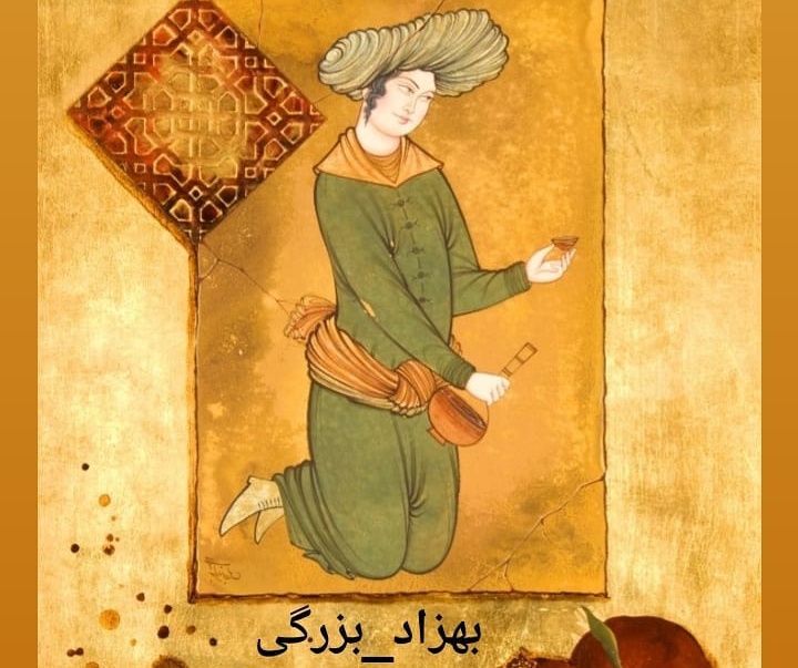 گالری آثار گل و مرغ و نگارگری بهزاد بزرگی از ایران