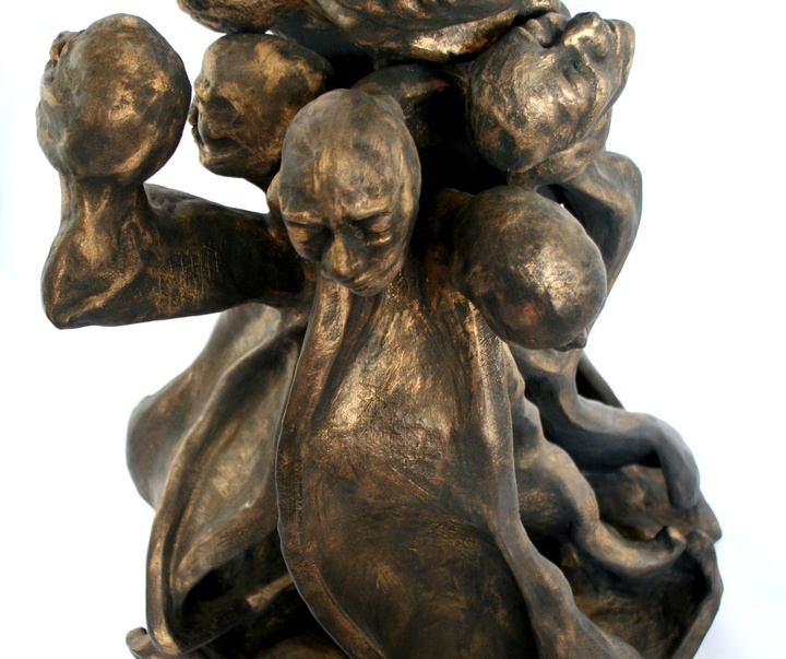 گالری آثار مجسمه و حجم مهنوش مدونپور