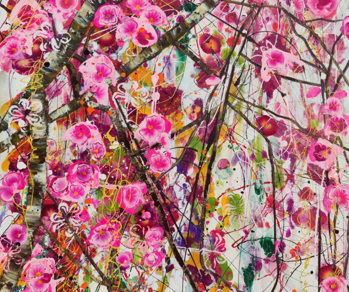 گالری آثار نقاشی انجی رایت از بریتانیا