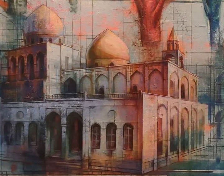 گالری نقاشی های مرتضی یزدانی از ایران