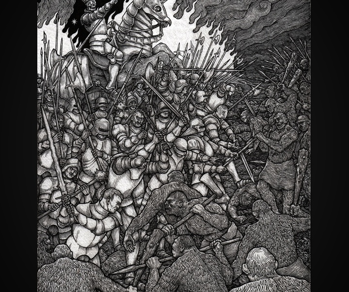 گالری آثار تصویرسازی ماکسیم اوبسیدینبون از اوکراین