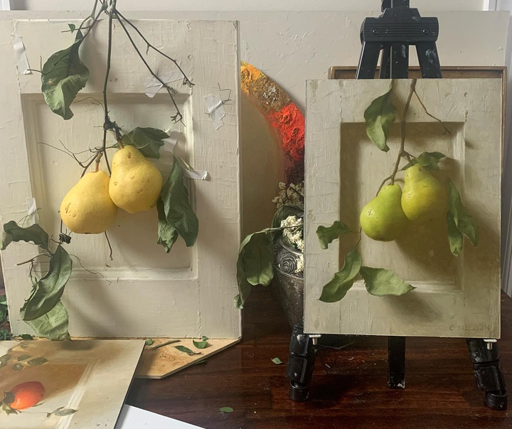 گالری آثار نقاشی و طراحی کارولین نلسون