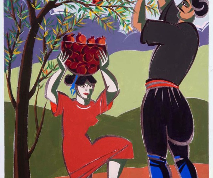 گالری آثار نقاشی و مجسمه حسین مادی از لبنان