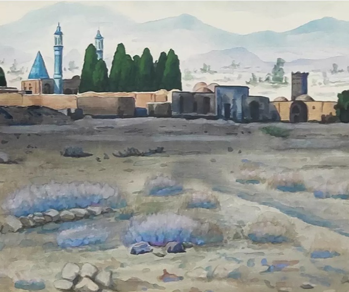 گالری آثار مجسمه و نقاشی های علی اکبر صنعتی از ایران