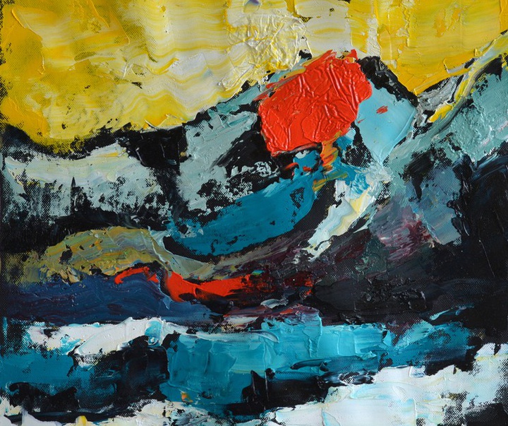 گالری آثار نقاشی رنگ روغن شهرام نباتی