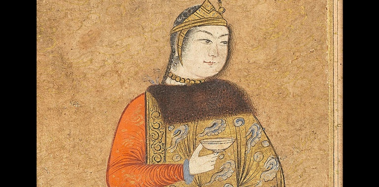 از اثرِ تردستی محمد قاسم، از ابرِ تصویر گوهر می‌بارد