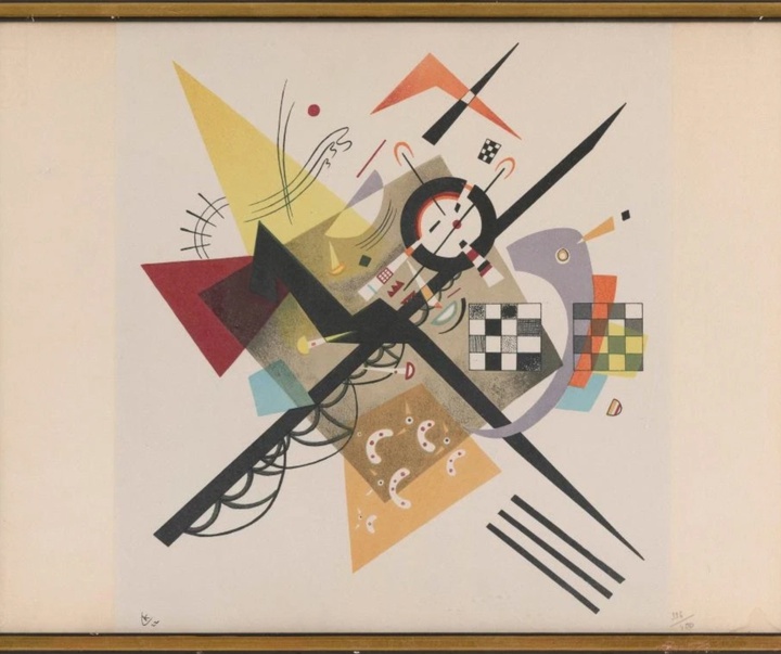 گالری آثار نقاشی واسیلی کاندینسکی از روسیه