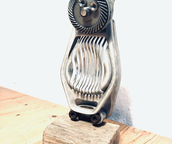 گالری مجسمه های ضایعاتی از ویه ورک