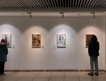 تاریک و روشن در تالار فرهنگ و هنر کرمان