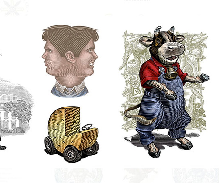 گالری آثار تصویرسازی راجر خاویر از آمریکا