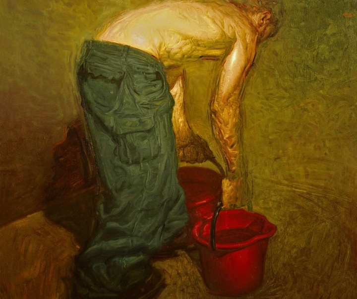 گالری آثار نقاشی فیگوراتیو استیو هیوستون از آمریکا