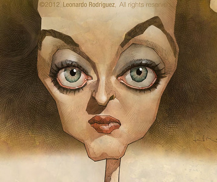 گالری آثار کاریکاتور لئوناردو رودریگز از اسپانیا