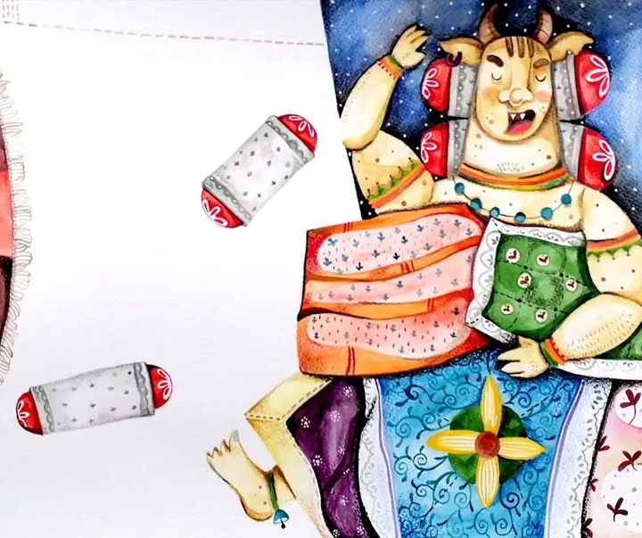 گالری تصویرسازی های سعیده تلخابی از ایران