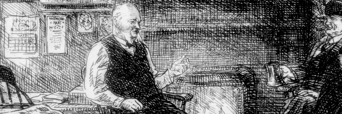 گالری تصویرسازی‌های جان اسلون از آمریکا