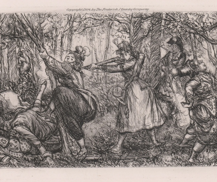 گالری تصویرسازی‌های جان اسلون از آمریکا