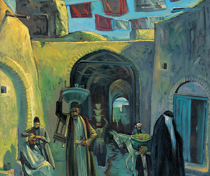 گالری آثار نقاشی کاظم چلیپا بخش دوم