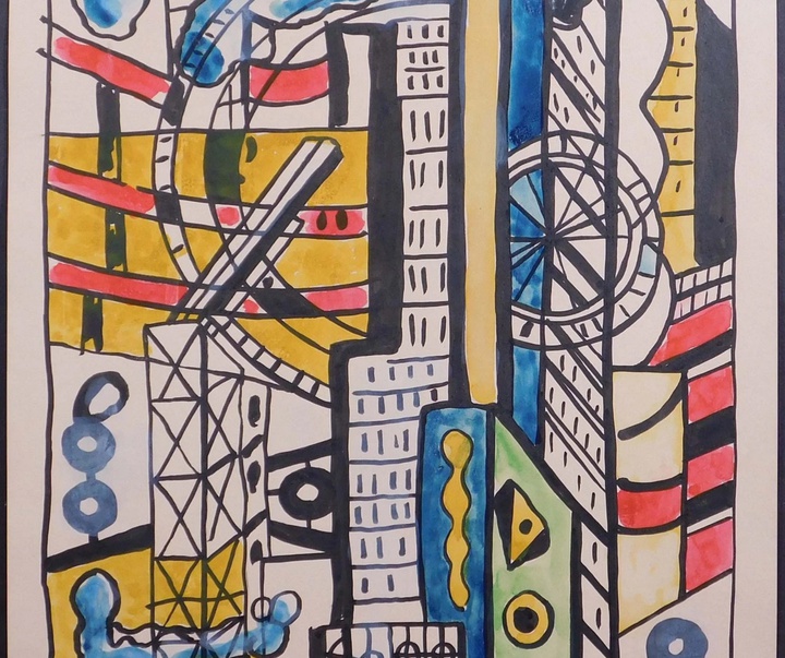 گالری آثار نقاشی فرناند لژه از فرانسه