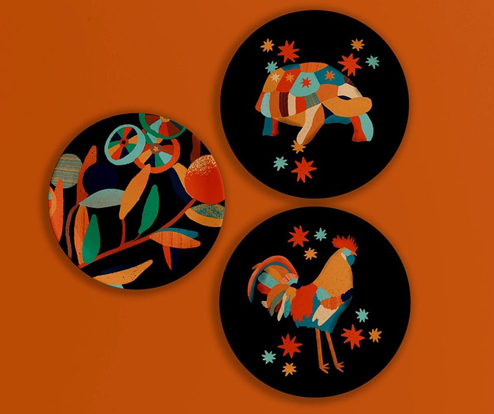 گالری تصویرسازی های باربارا دانتاس از برزیل