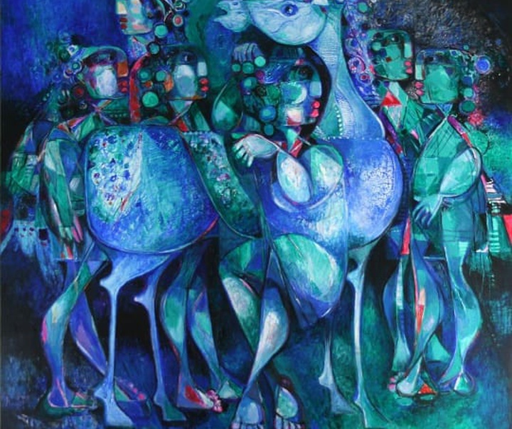 گالری آثار نقاشی عامر العبیدی از عراق